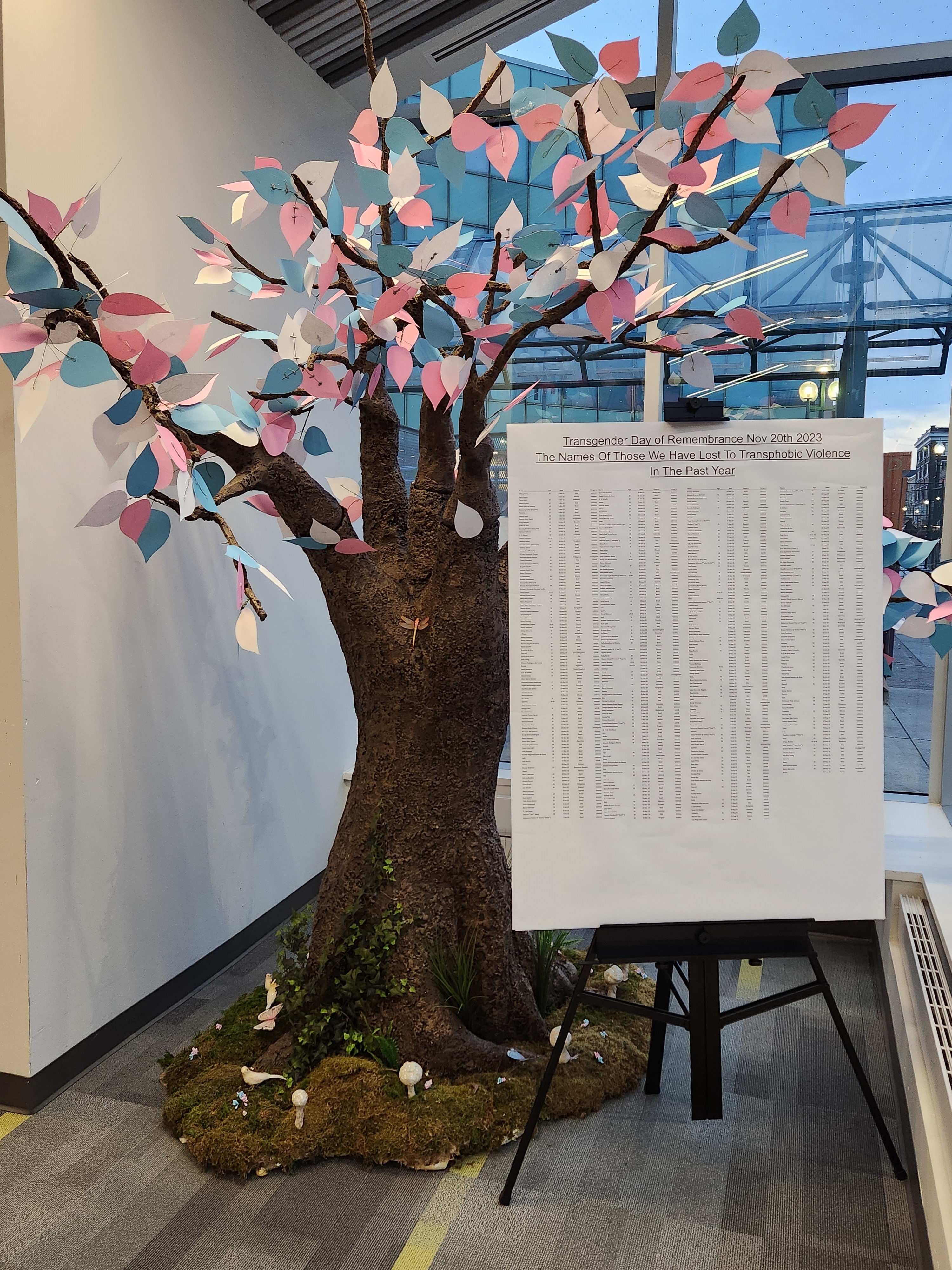 Trans Day of Remembrance Tree Trans Day of Remembrance Tree