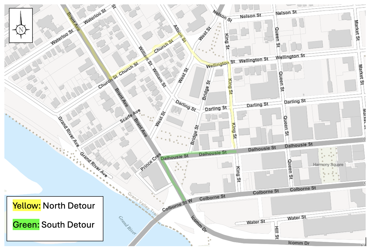 Temporary Traffic Detour on Dalhousie Street November 19 to 21, 2025 Temporary Traffic Detour on Dalhousie Street November 19 to 21, 2025