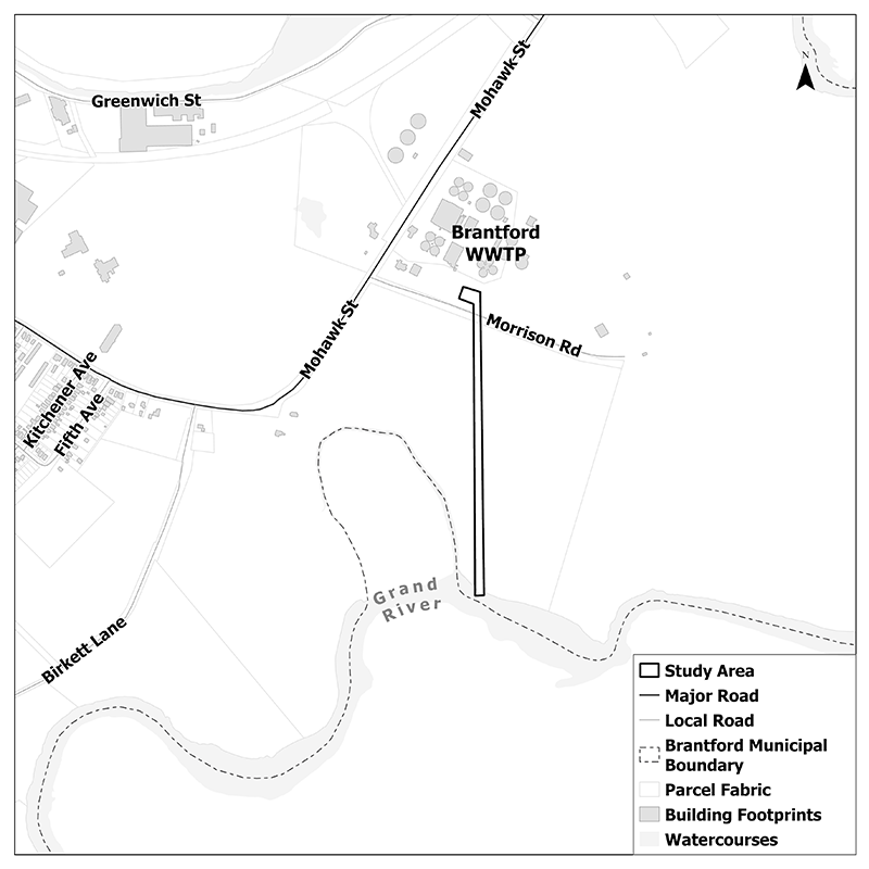 Map of the Study Area Map of the Study Area
