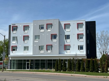 177 Colborne St W An exterior photo of 177 Colborne St W, multi-residential building