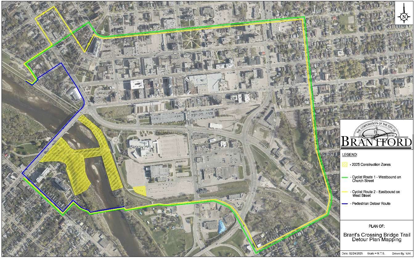 Area detour map Area detour map